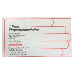 Handschoenen katoen maat 8 overlengte 2 stuks