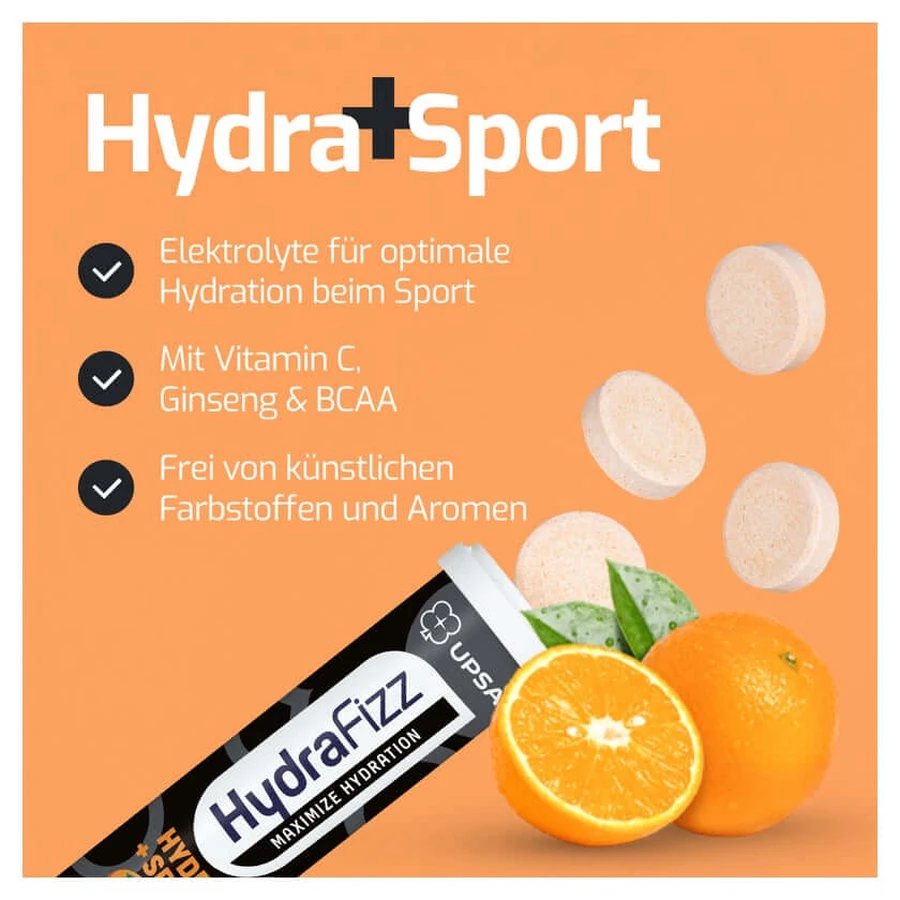 UPSA Hydrafizz Sport Arancione 16 pz.