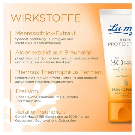 La mer SUN PROTECTION Sun Cream Face SPF 30 50 ml