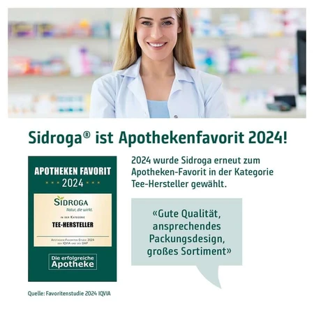 Sidroga Frauenmantelkraut Tee Filterbeutel 20X1,0 g