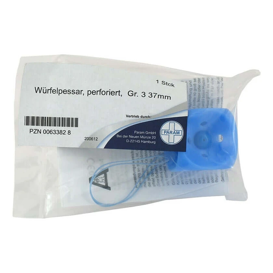 Arabin cube pessaire perforé 37 mm taille 3 1 pc