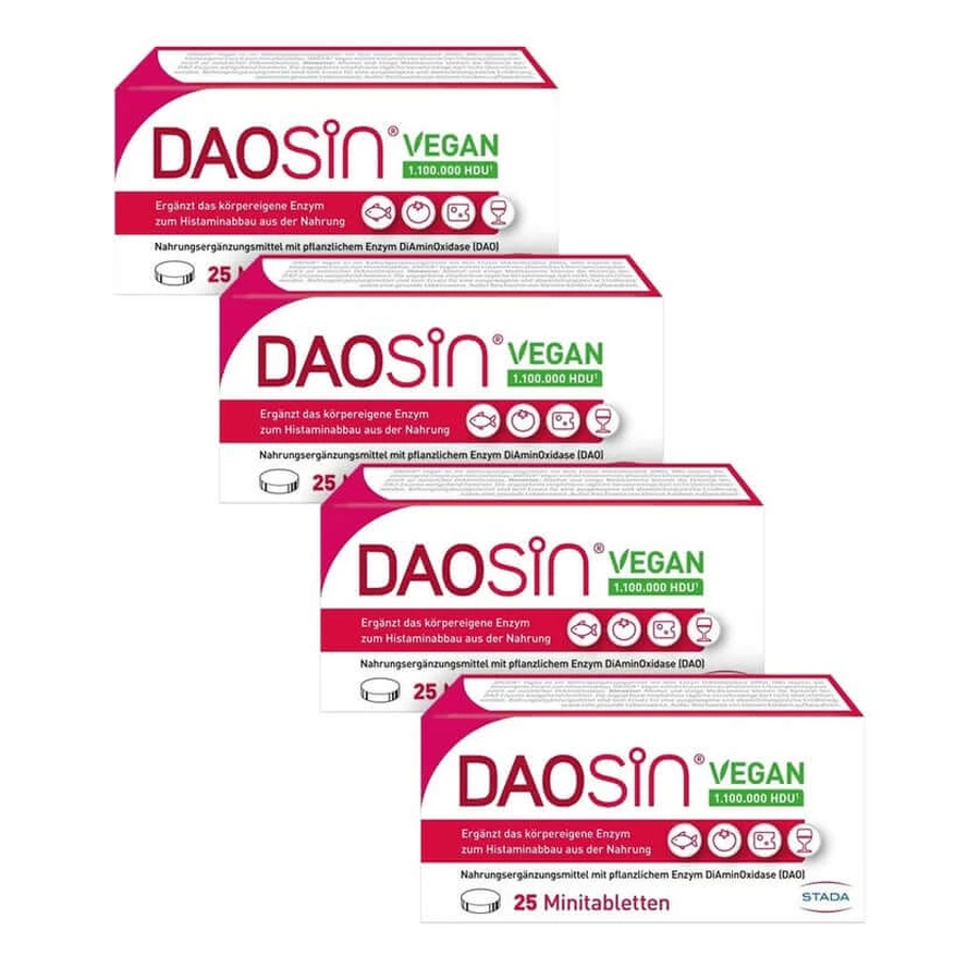 DAOSiN Vegan four-pack 4X25 pcs