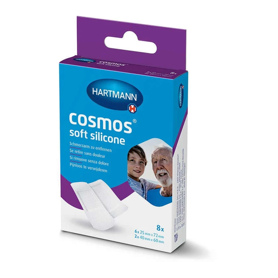 Cosmos silicon moale benzi de tencuială 2 Gr 8 buc