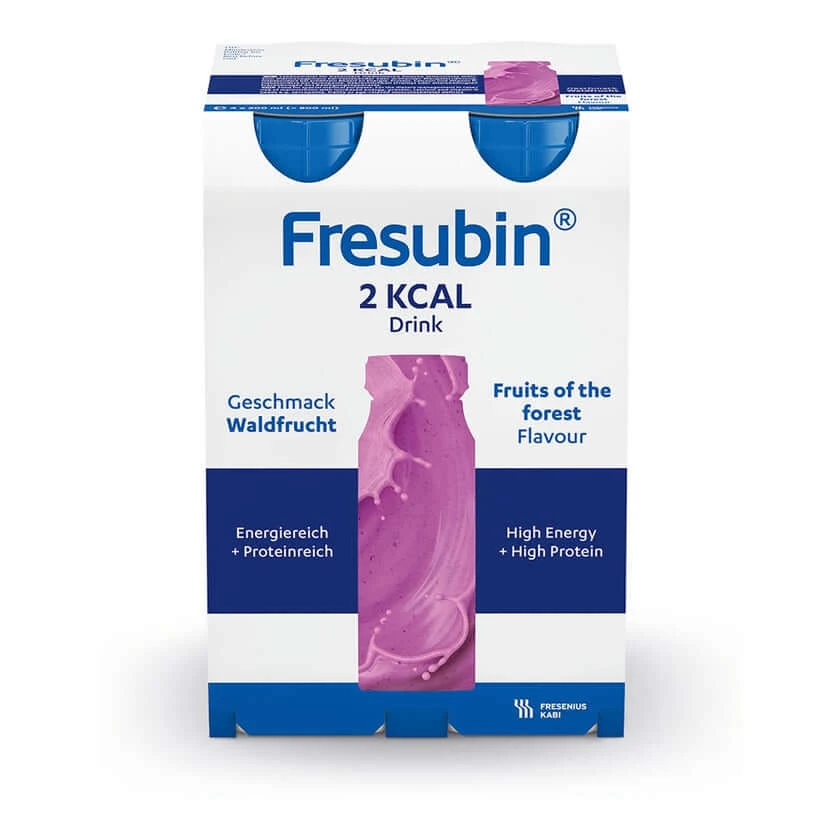 Fresubin 2 kcal bosvruchten calorierijke drinkvoeding 4X200 ml