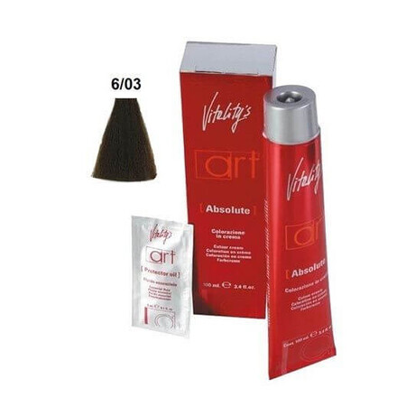 Vitality's Art Absolute permanente haarverf met ammoniak 6.03 100ml