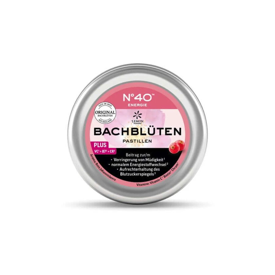 Energy Bach Flower Pastilles according to Dr. Bach 50 g