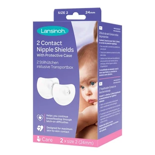 Lansinoh zoogdop 24 mm 2 stuks