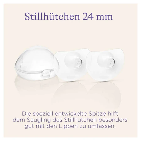 Lansinoh zoogdop 24 mm 2 stuks