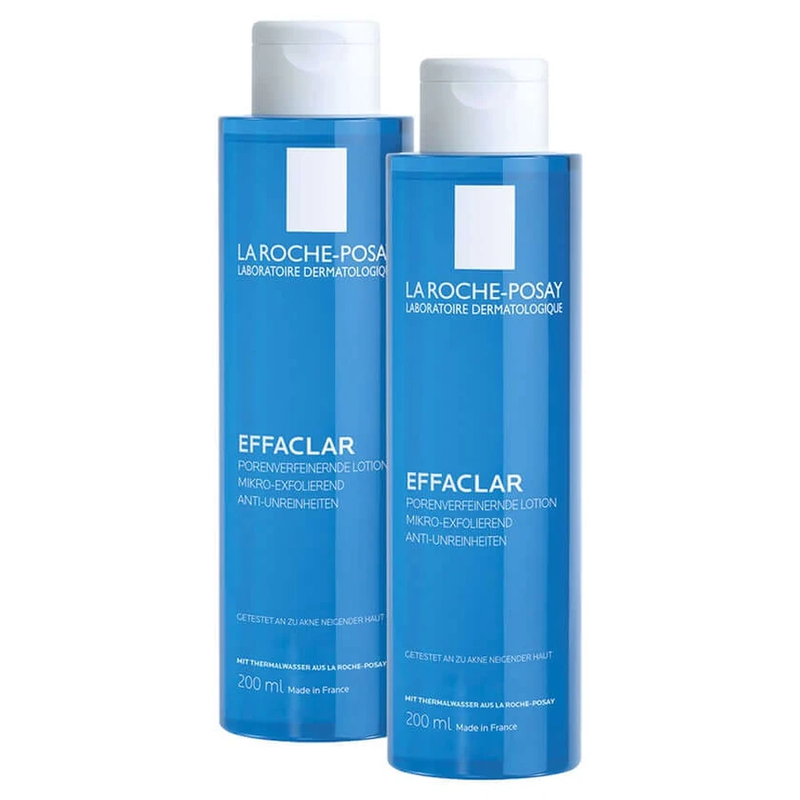 La Roche-Posay Effaclar Loción 2X200 ml