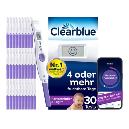 Clearblue Ovulatietest Geavanceerd & Digitaal 30 stuks