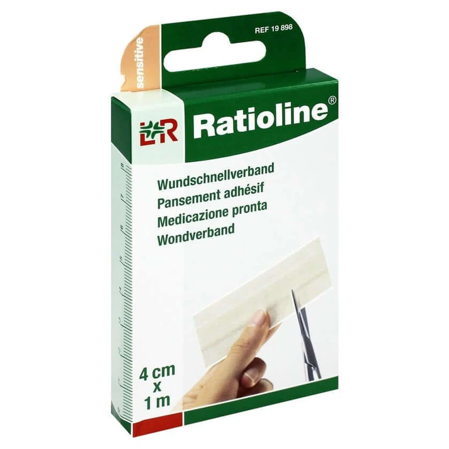 Ratioline Sensitive quick wound dressing 4 cm x 1 m 1 pz.