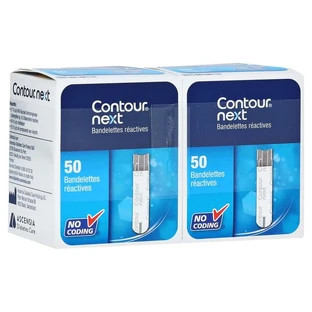 Benzile de testare pentru senzori Contour Next 100 buc