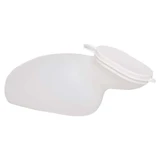 Urine bottle for women plastic with lid 1 pc