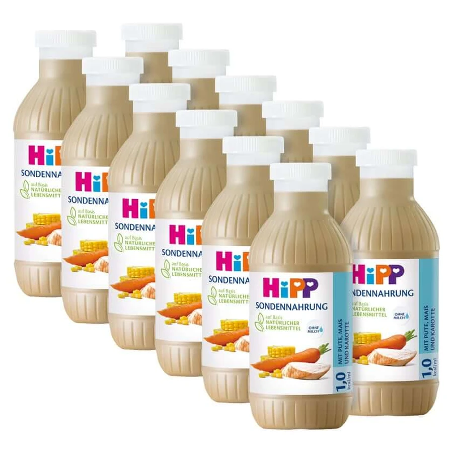 HIPP Tube Feeding Turkey Corn & Carrot K 12X500 ml