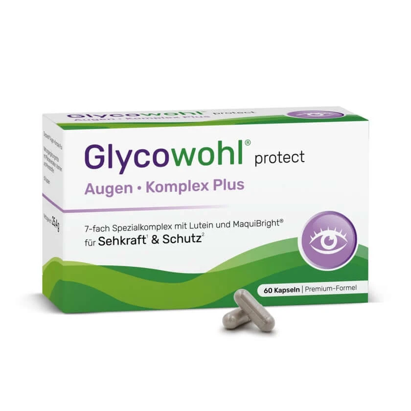 GLYCOWOHL Oog Complex met Luteïne & Vitamine A + E 60 stuks.