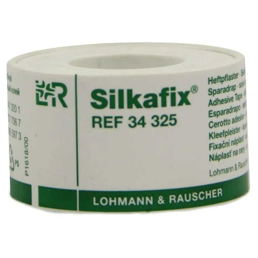 Silkafix esparadrapo 2,5 cmx5 m plástico S 1 ud.