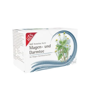 H&S Maag en Darm Thee filterzakjes 20X2,0 g
