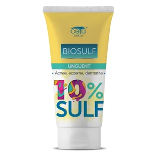 Crème met zwavel 10%, 50 ml, Ceta Sibiu, Ceta Sibiu