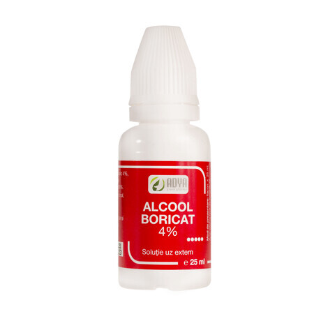 Booralcohol 4% 25ml Adya Green