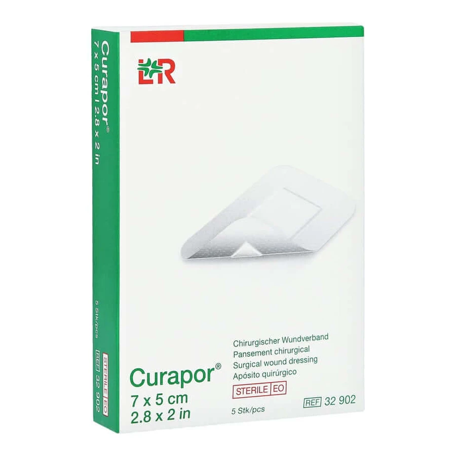 Curapor Wound Dressing Sterile 5x7 cm 5 pcs.