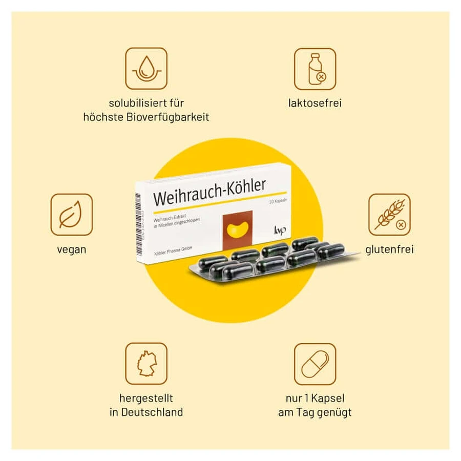 Wierook Köhler Capsules 10 Capsules