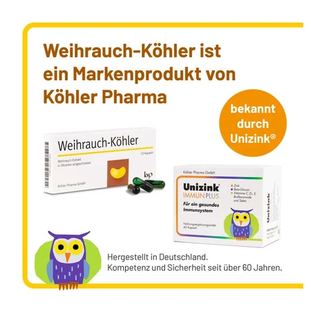 Wierook Köhler Capsules 10 Capsules