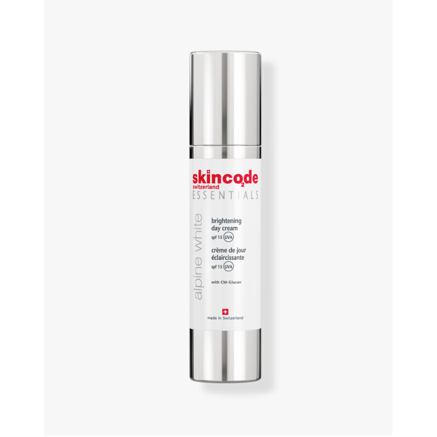 Essentials Alpine White Depigmenterende Dagcrème SPF 15, 50 ml, Skincode