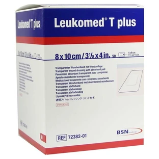 Leukomed transparent plus sterile Pflaster 50 St