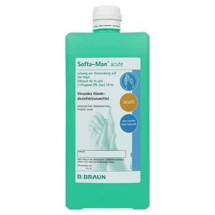 B. Braun Softa-Man Acute hand disinfectant 1000 ml 1000 ml