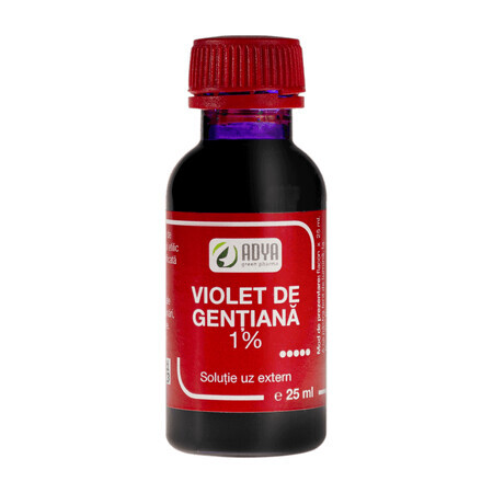 Gentiaanviolet 1% 25ml Adya Green