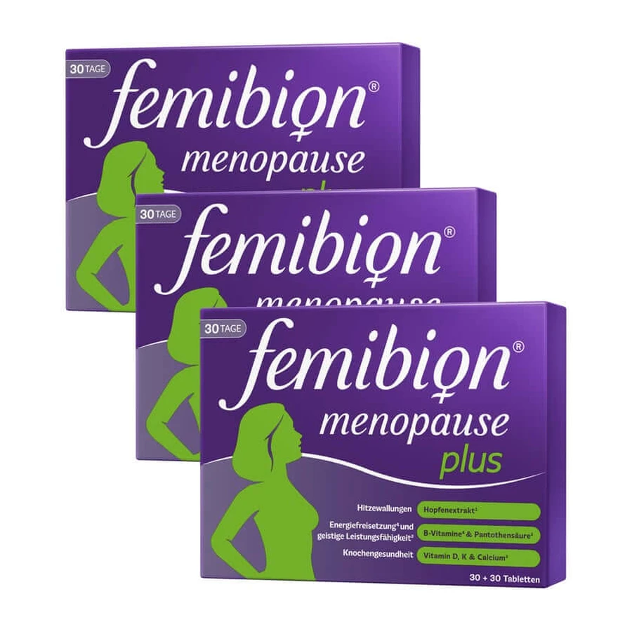 Femibion MenopPlus, hormonfr Form Set 2 3X2X30 St