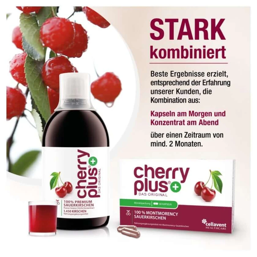 Original Montmorency Sour Cherry Capsules - Cherry PLUS® 360 St