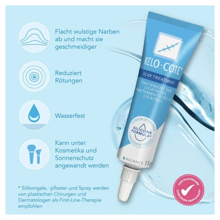 Kelo-cote gel de silicona para el tratamiento de 15 g