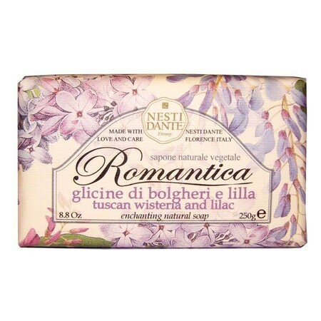 Romantica Toscaanse&amp;Lila plantaardige zeep x 250g