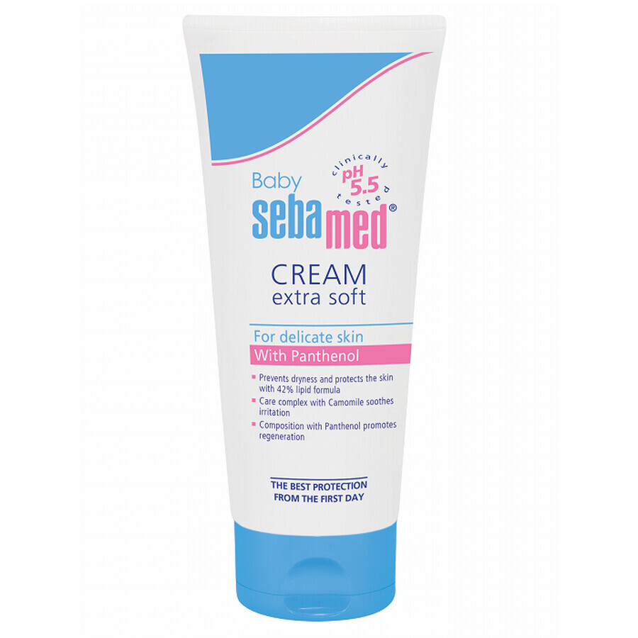 Crema extra suave para la piel del bebé, 200 ml, Sebamed Baby