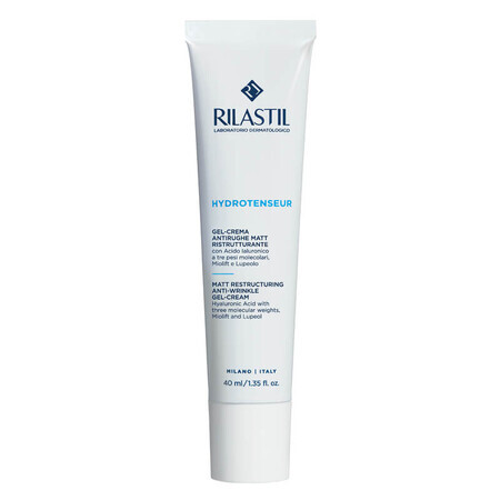 Rilastil Hydrotenseur - Gel Crema Antirughe Matt Ristrutturante, 40ml