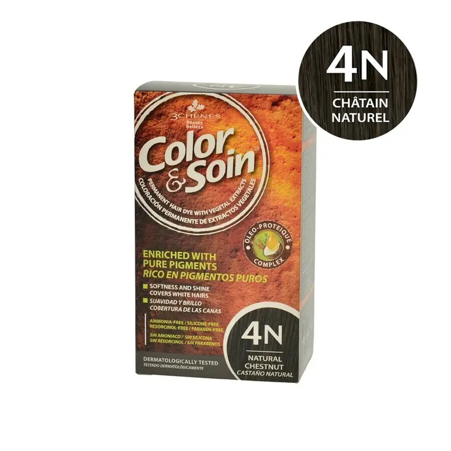 CO&SO Tintura per capelli chatain naturel 4N RO