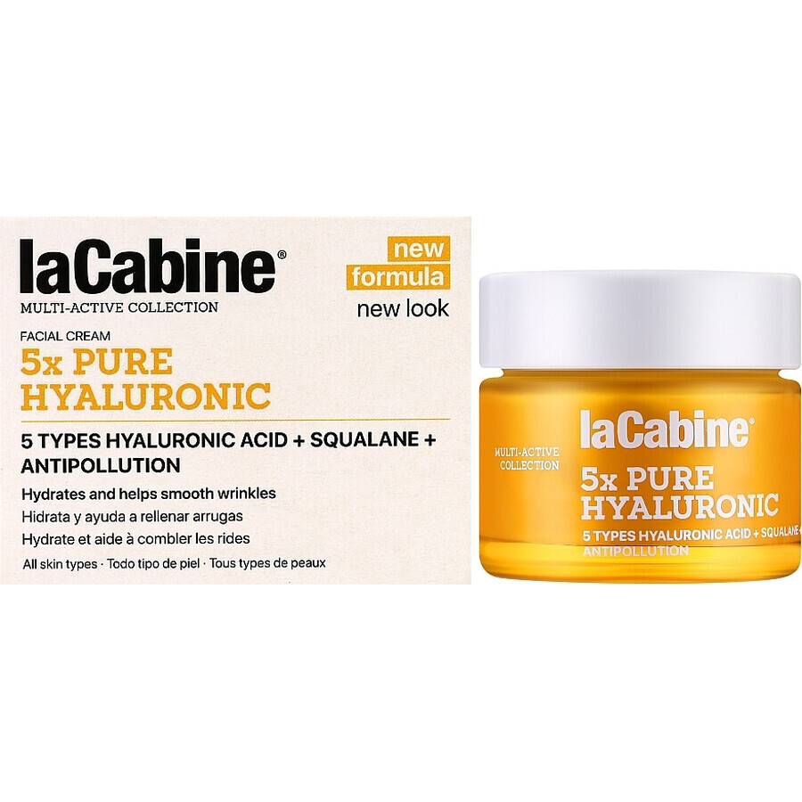 La Cabine 5x Pure Hyaluroncrème, 50ml