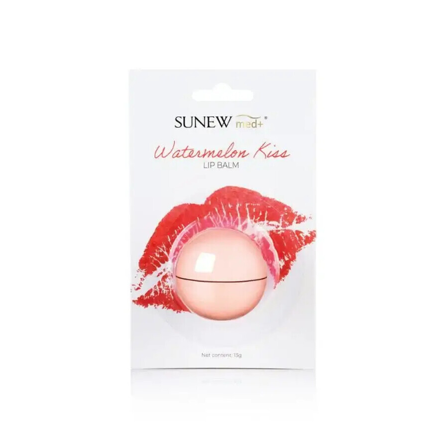 SunewMED+ Balsam pentru buze cu aroma de pepene verde Watermelon kiss, 13g