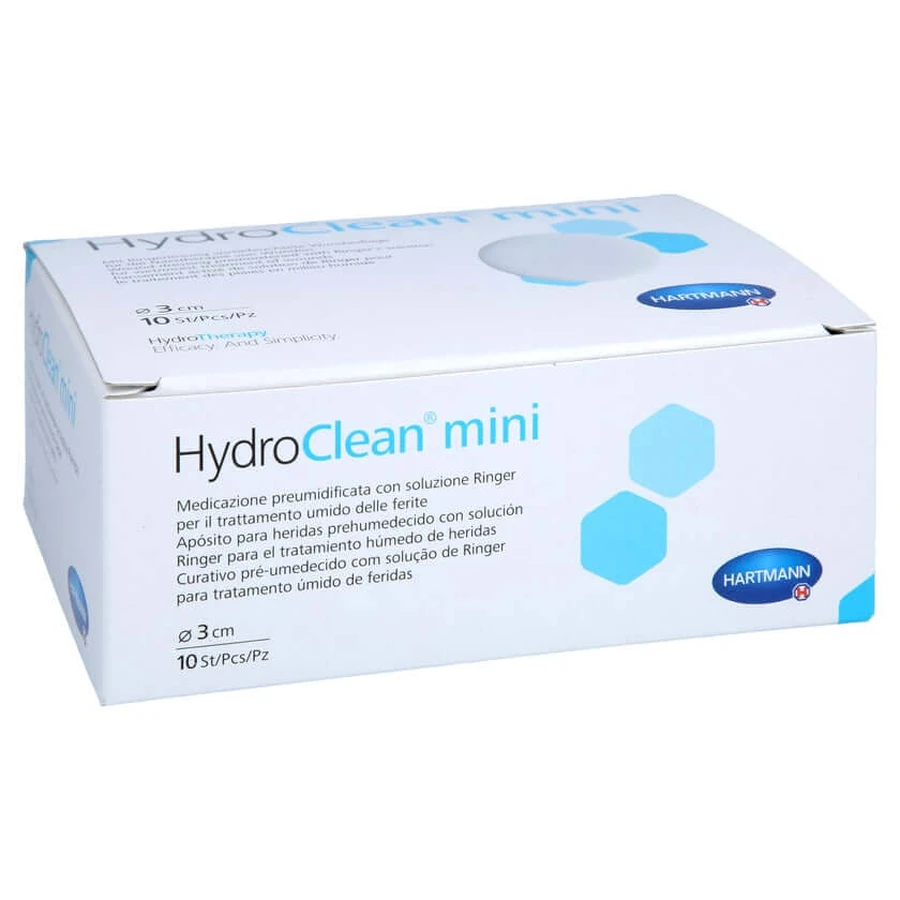 Mini-comprese Hydroclean 3 cm rotunde ste 10 buc