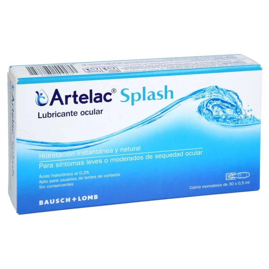 Artelac Splash Edo colirio 30X0,5 ml