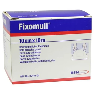 Fixomull hechtgaas 10 cmx10 m 1 st