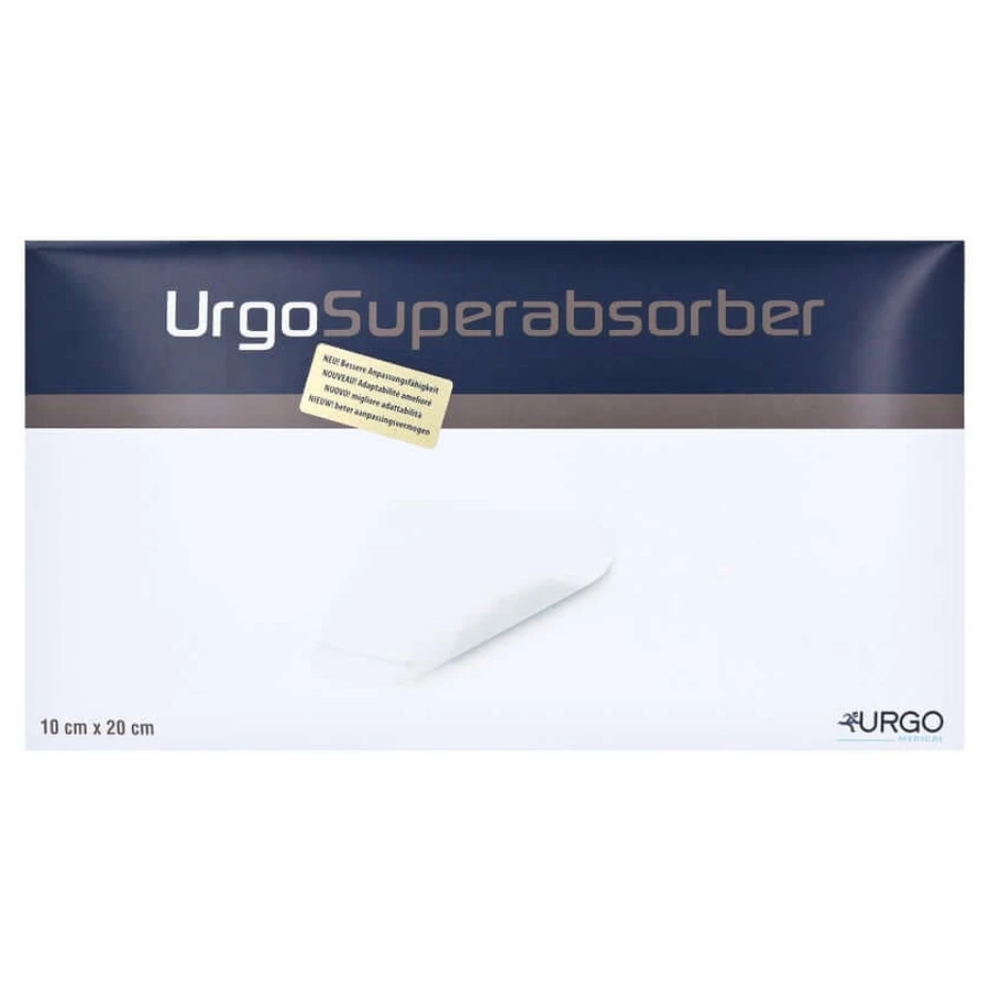 Urgosuperabsorber 10x20 cm bandage 10 pcs.