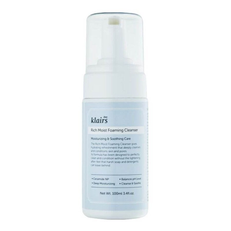 Lieber, Klairs Rich Moist Foaming Cleanser 100 ml