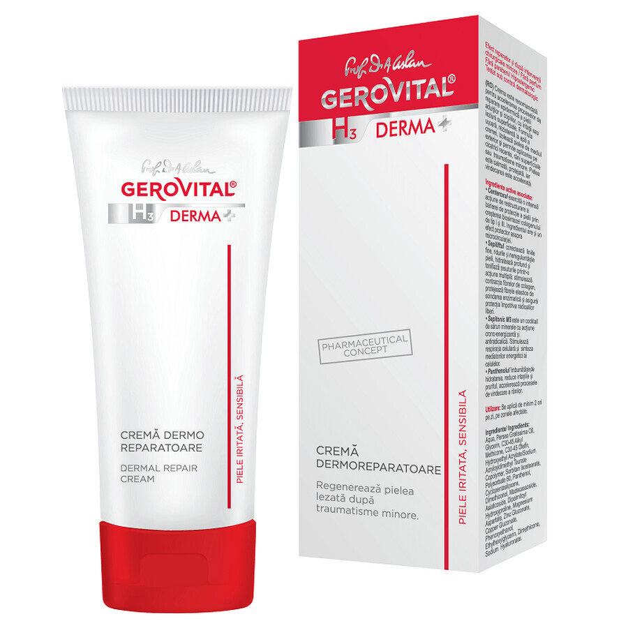 Crema dermoreparatoare Gerovital H3 Derma+, 50 ml, Farmec