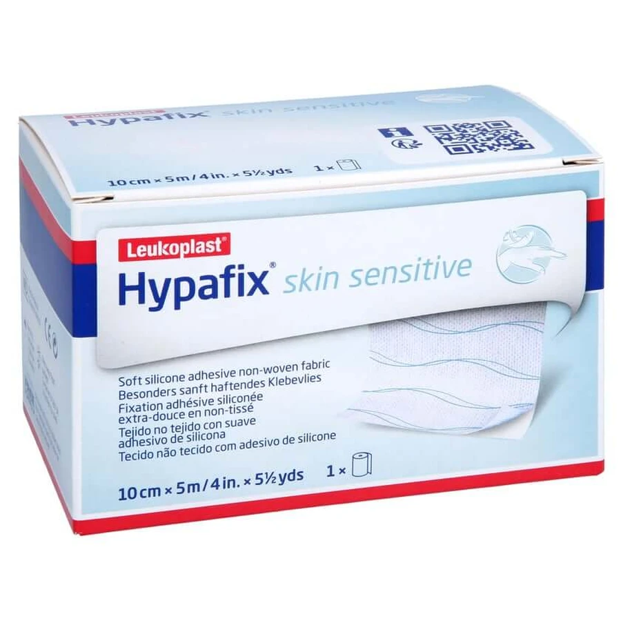 Hypafix huid gevoelig klevend vlies 10 cmx 1 st