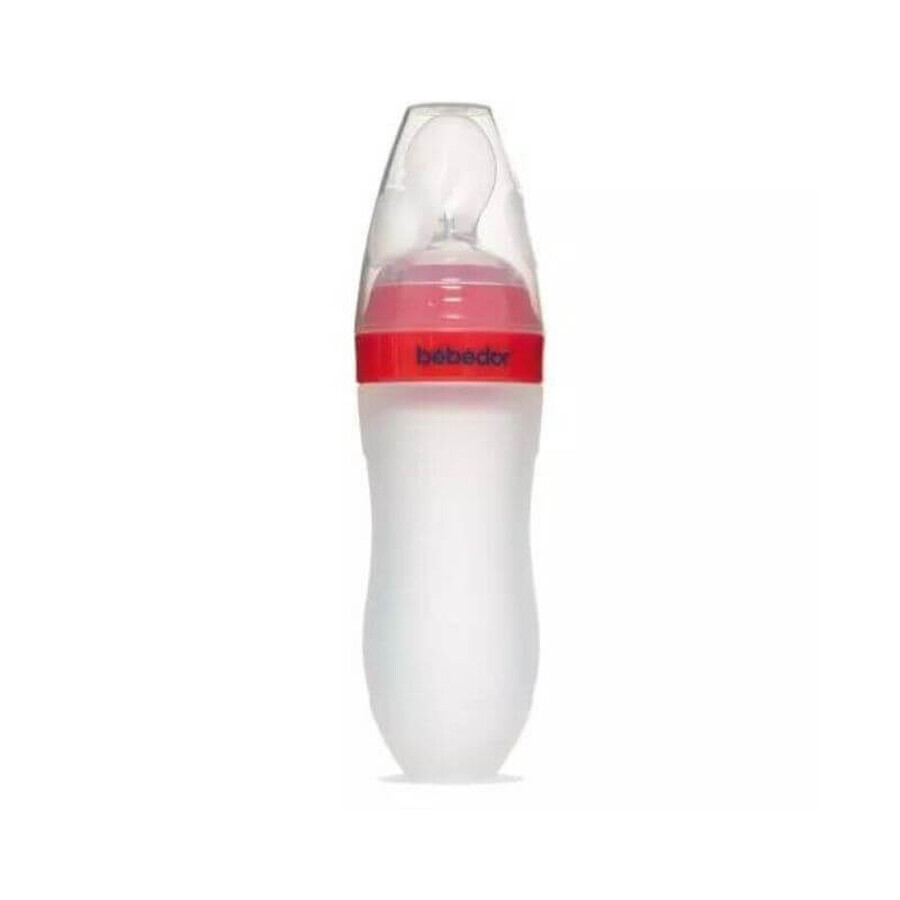 BEBE DOR Biberon in silicone con cucchiaino 120ml 7509