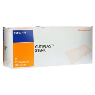 Cutiplast Apósito Estéril 10x25 cm 50 uds.