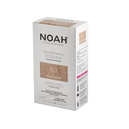 Natuurlijke haarverf, Zeer licht blond (9.0) x 140ml, Noah