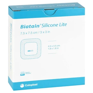 Biatain Silicone Lite opatrunek piankowy 7,5x 10 szt.